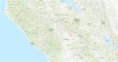 Magnitude 3.1 earthquake strikes outside Healdsburg